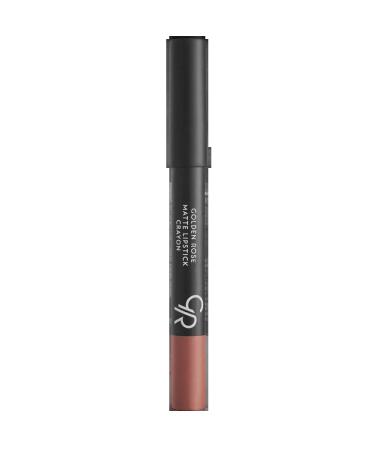 Lipstick Golden Rose Matte Crayon Matte Flower 14 - Buy Online on GoSupps.com