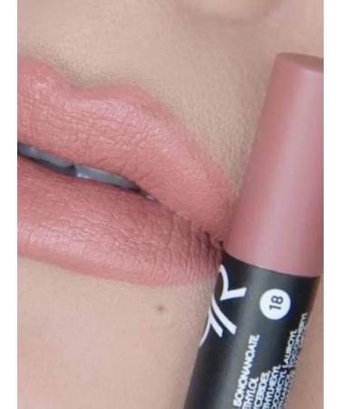 Lipstick Golden Rose Matte Crayon matte color 18 - Buy Online on GoSupps.com