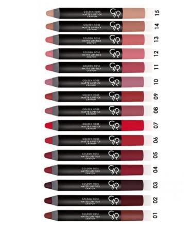 Lipstick Golden Rose Matte Crayon matte color 22 - Buy Online on GoSupps.com