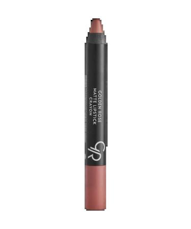 Lipstick Golden Rose Matte Crayon Matte Flower 26 - Buy Online on GoSupps.com