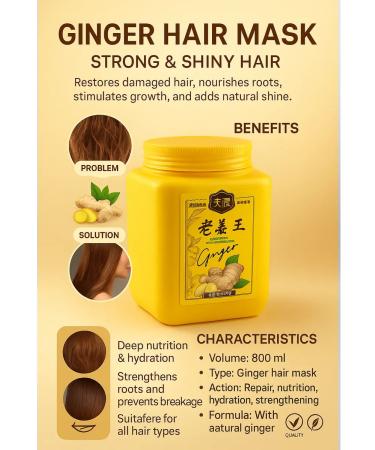 NMV Ginger hair mask - Buy Online on GoSupps.com