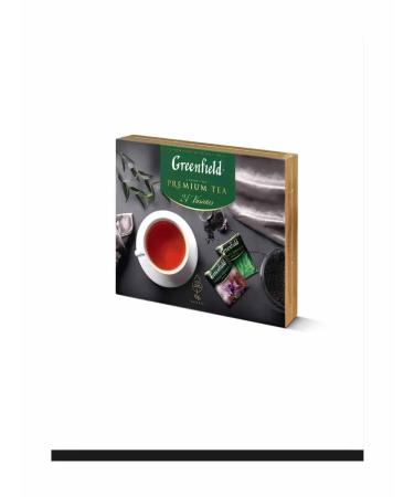 Greenfield Gift set of assorted tea in bags of 24 types 96 pcs - Buy Online on GoSupps.com