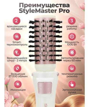 Hair brush brushing with rotation - Buy Online on GoSupps.com