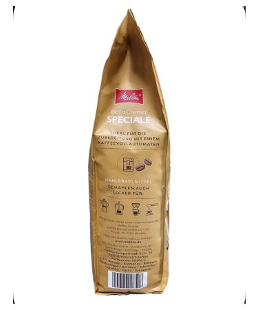 Mellitta Natural coffee fried in SPECIALE 1 kg grains - Buy Online on GoSupps.com