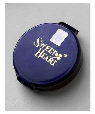 SWEET HEART Facial powder compact with a mirror tone Natural - Buy Online on GoSupps.com