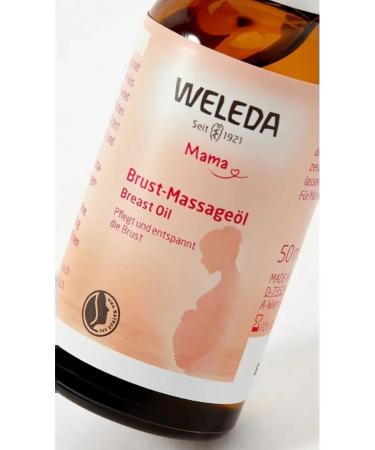 WELEDA Breast oil during lactation 50ml - Buy Online on GoSupps.com