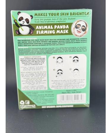 BESTQUALITY1 Moisturizing fabric mask panda 10 pcs - Buy Online on GoSupps.com