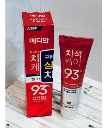 Median Dental Toothpaste Original Korean refreshing with zeolite - Buy Online on GoSupps.com