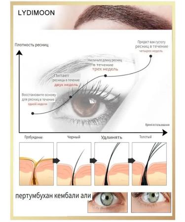 LYDIMOON Serum for eyelashes and eyebrows growth and volume of 10 ml - Buy Online on GoSupps.com