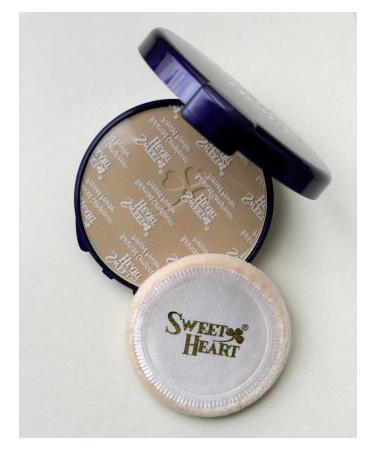 SWEET HEART Facial powder compact with a mirror tone Light - Buy Online on GoSupps.com