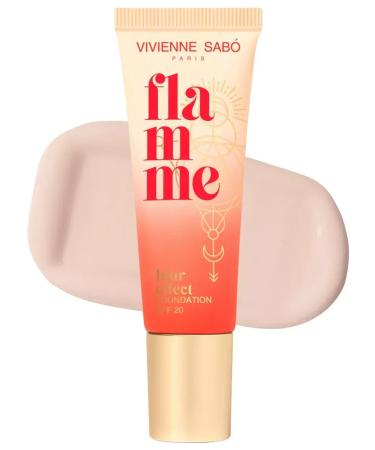 VIVIENNE SABO Tonal cream with SPF 20 Flamme tone 01 - Buy Online on GoSupps.com