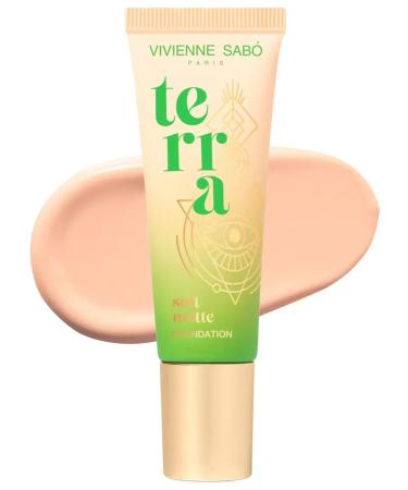 VIVIENNE SABO Terra matte tonal foundation tone 02 - Buy Online on GoSupps.com