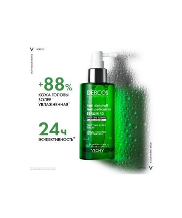 VICHY Serum against dandruff for the scalp of the dercos 90 ml - Buy Online on GoSupps.com