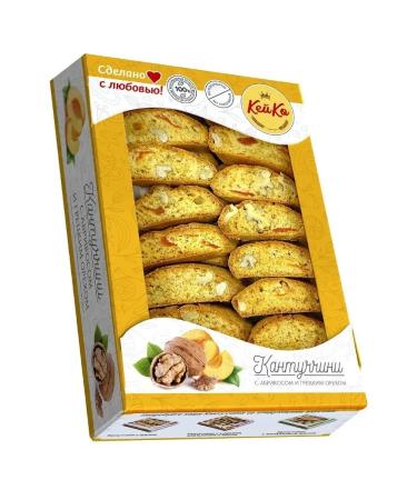 Kei Ko Kantucchini cookies with apricot and walnut 200 grams