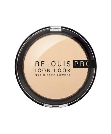 RELOUIS Compact Look Satin Face Powder Powder