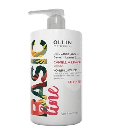 OLLIN Hair air conditioning with camellia leaves 750 ml
