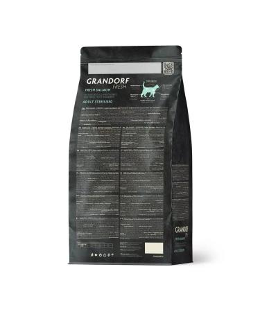 Grandorf File salmon fillet with a battal for sterilized cats 2 kg - Buy Online on GoSupps.com