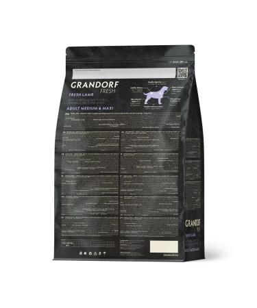 Grandorf Feed meat of a lamb with a battal for dogs 1 kg - Buy Online on GoSupps.com