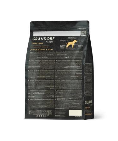 Grandorf Bezernary feed of lamb meat with a battles for puppies 1 kg - Buy Online on GoSupps.com