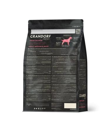Grandorf Dog feed media. and cereals. rocks salmon with a battal 1 kg - Buy Online on GoSupps.com