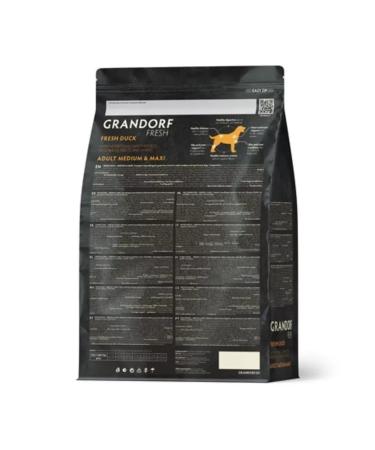 Grandorf Feed meat duck with a battal for dogs. and cereals. rocks 3 kg - Buy Online on GoSupps.com