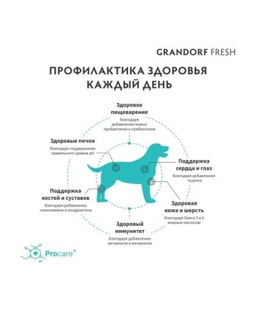 Grandorf Bezernary feed of turkey meat with a battal for dogs 10 kg - Buy Online on GoSupps.com