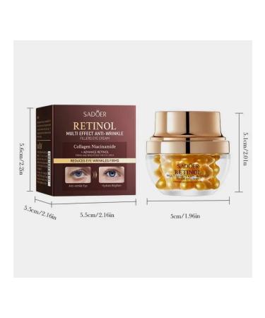 SADOER OFFICIAL Retinol cream for the skin around the eyes against wrinkles - Buy Online on GoSupps.com