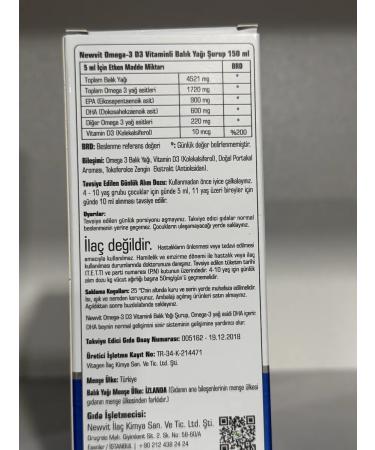 RC FARMA Omega-3 150 ml - Buy Online on GoSupps.com