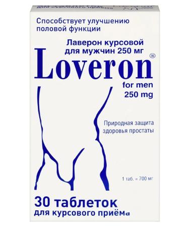 Laveron d men of the term paper 30 tablets 1 packaging