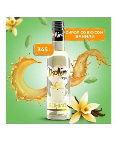 Mollina Vanilla syrup for desserts and drinks 345 g