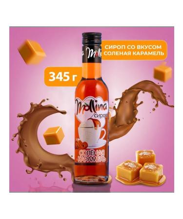 Mollina Salty caramel syrup 345 g