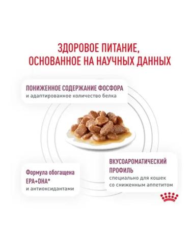 ROYAL CANIN Wet food for cats Renal with fish in sauce 85g x 10pcs - Buy Online on GoSupps.com