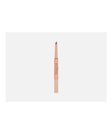 MakeUp Revolution Pencil and gel for fixing eyebrows Fluffy