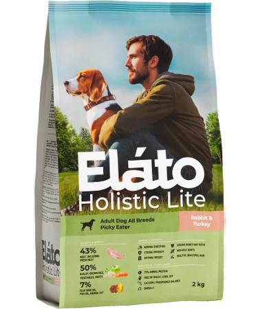 Elato Dry food for fastidious dogs of all breeds rabbit 2kg
