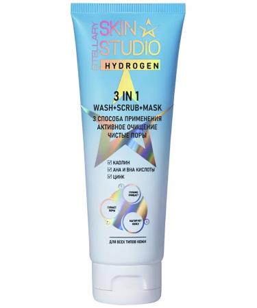 Stellary Gel-scrub-mask for cleansing the skin 3B1 120 ml - Buy Online on GoSupps.com