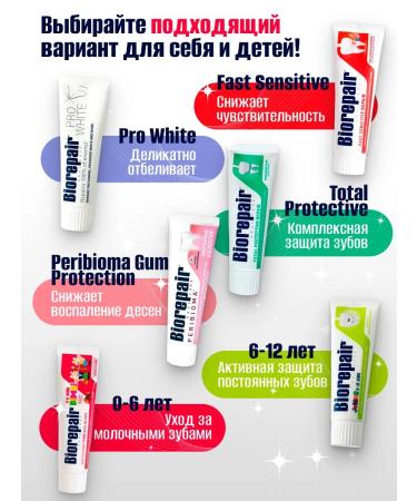 Biorepair Tooth paste Total Protection Complex protection - Buy Online on GoSupps.com