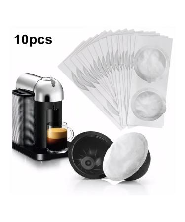 Aluminum lids for coffee capsules Vertoo 10 pcs - Buy Online on GoSupps.com