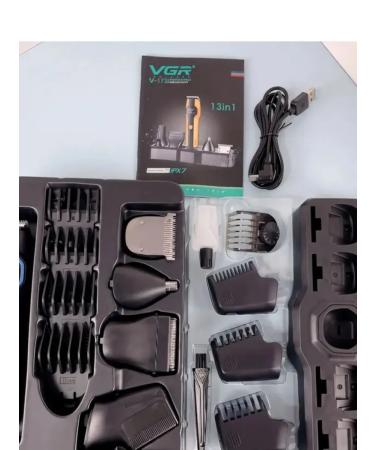 Men's electric razor Multifunctional trimmer for a stylish beard - Buy Online on GoSupps.com