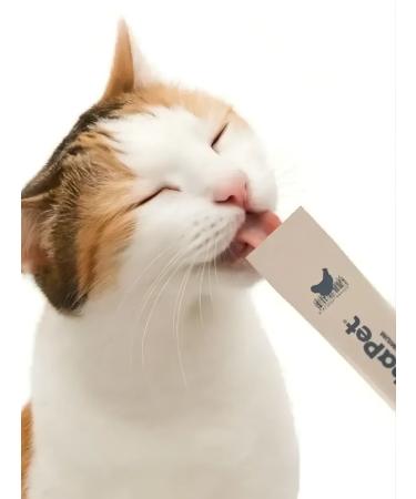 AlphaPet Cream-stall for cats with chicken and cranberry 7pcs 48g - Buy Online on GoSupps.com