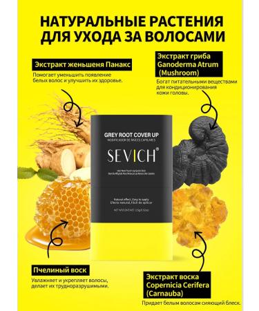 Sevich Powder sticks for briefing hair masking gray hair 15 g - Buy Online on GoSupps.com