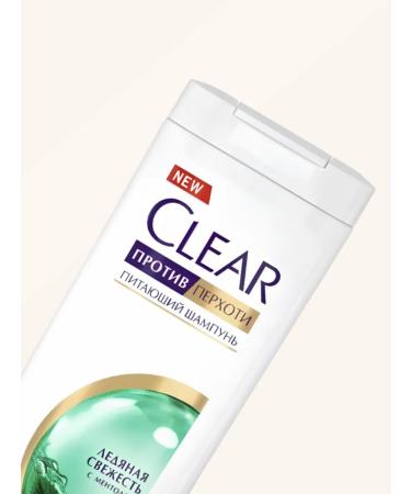 clear Shampoo men's female ice freshness 400 ml 2 pcs - Buy Online on GoSupps.com
