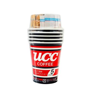 UCC COFFEE Morning coffee 3 in 1 in sticks with glasses 5 servings