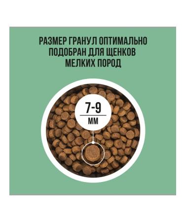 BOWL WOW Dry food for small puppies with turkey rice spinach 2kg - Buy Online on GoSupps.com