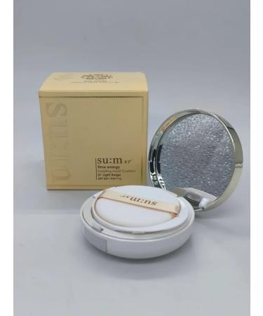 Sum37 Korean Kushon 15+15g SPF50 Time Energy Dazzling Moist