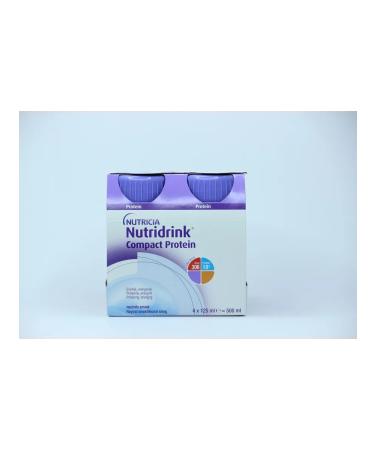 Nutridrink (Nutricia) Nutridrink Compact Protein with neutral taste 125 ml 4 pcs. - Buy Online on GoSupps.com