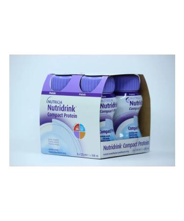 Nutridrink (Nutricia) Nutridrink Compact Protein with neutral taste 125 ml 4 pcs. - Buy Online on GoSupps.com