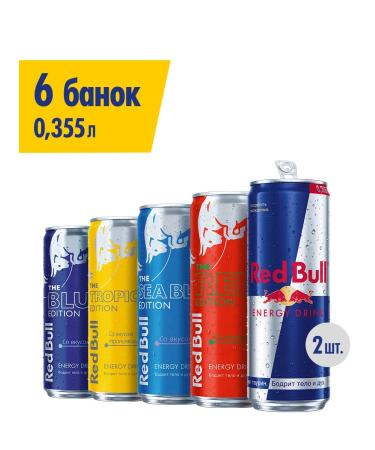 Energetik Red Bull Mix Mix 355 ml x 6 pcs