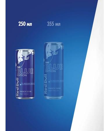 Energetic Red Bull Cheric Blue 250 ml. x 6 pcs - Buy Online on GoSupps.com