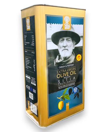 Grocery City Extra Virgin Sitia 5l Green & Peppery olive oil - Buy Online on GoSupps.com