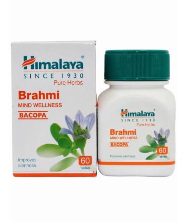Himalayan India Brahmi Himalaya for memory pills for the brain Brahmi -60 tab - Buy Online on GoSupps.com